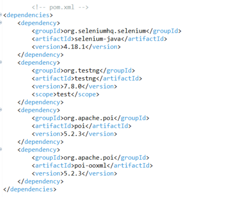 Add Maven Dependencies